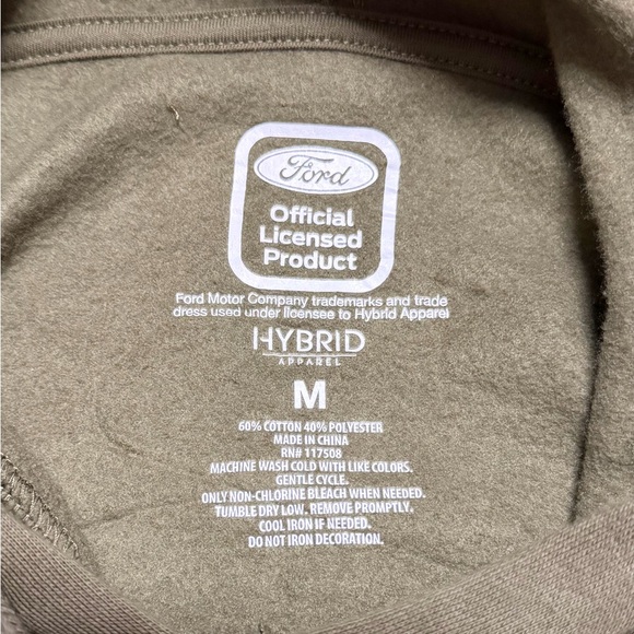 Hybrid Apparel Ford Bronco Olive Hoodie - Picture 2 of 8